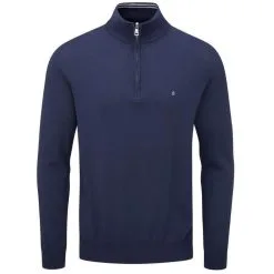 Oscar Jacobson Men's Waldorf Pin 1/2-Zip Golf Sweater 10 Oscar Jacobson Men's Waldorf Pin 1/2-Zip Golf Sweater -Golf Shop 0070296 oscar jacobson mens waldorf pin 12 zip golf sweater