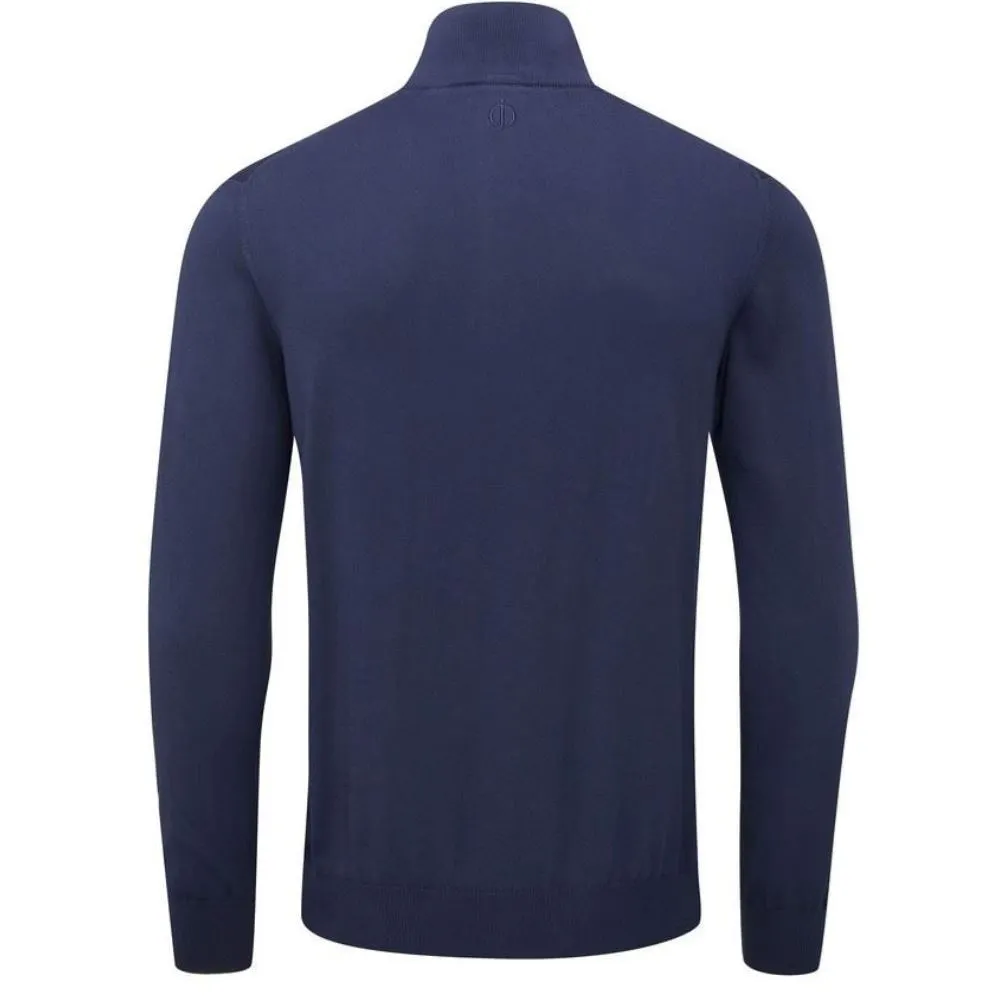 Oscar Jacobson Men's Waldorf Pin 1/2-Zip Golf Sweater 6 Oscar Jacobson Men's Waldorf Pin 1/2-Zip Golf Sweater - Image 4