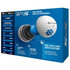 TaylorMade TP5 Golf Balls -Golf Shop 0071162 taylormade tp5 golf balls