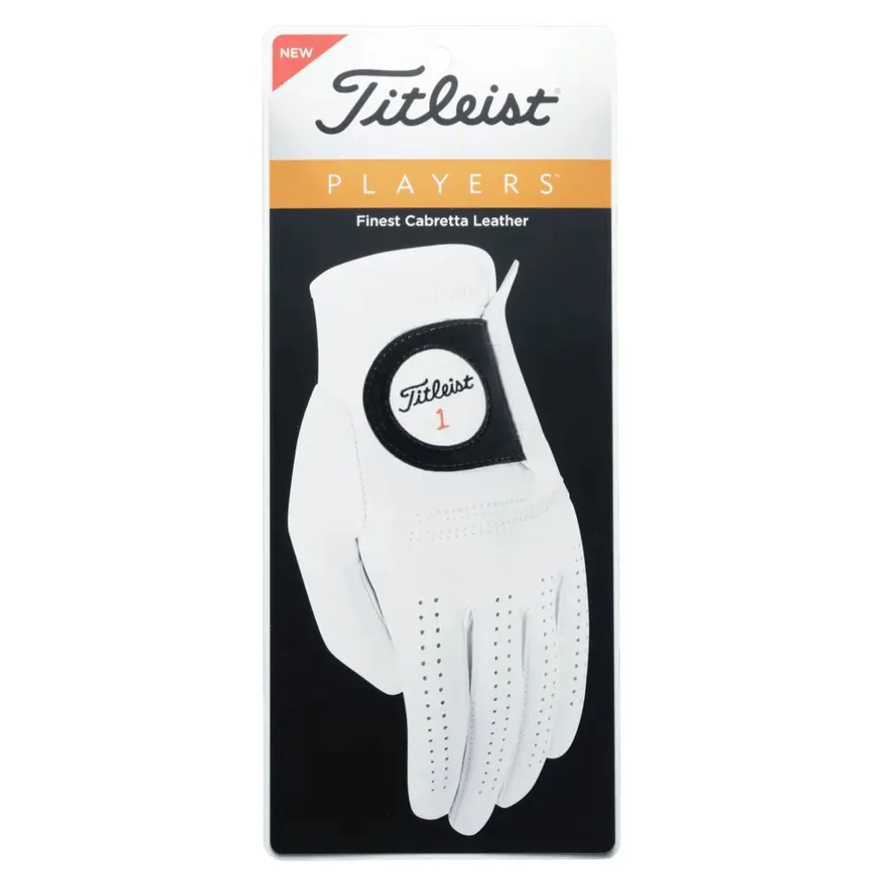 Titleist Men's Players Golf Glove 6 Titleist Men's Players Golf Glove - Image 4