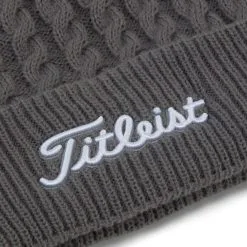 Titleist Cable Knit Pom Pom Hat -Golf Shop 0073989 titleist cable knit pom pom hat