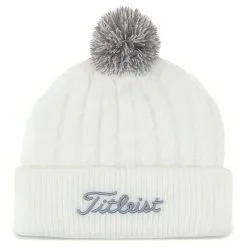 Titleist Cable Knit Pom Pom Hat -Golf Shop 0074572 titleist cable knit pom pom hat