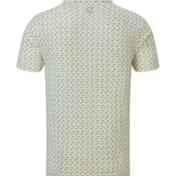 FootJoy Men's Leaping Dolphins Print Lisle Golf Polo Shirt -Golf Shop 0074808 footjoy mens leaping dolphins print lisle golf polo shirt