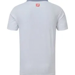 FootJoy Men's Diamond Dot Print Lisle Golf Polo Shirt -Golf Shop 0074816 footjoy mens diamond dot print lisle golf polo shirt