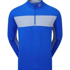 FootJoy Men's Engineered Chest Stripe Chill-Out Golf Midlayer -Golf Shop 0074860 footjoy mens engineered chest stripe chill out golf midlayer