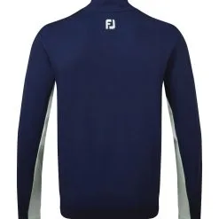 FootJoy Men's Engineered Chest Stripe Chill-Out Golf Midlayer -Golf Shop 0074861 footjoy mens engineered chest stripe chill out golf midlayer