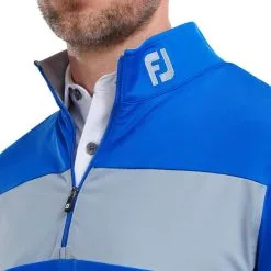 FootJoy Men's Engineered Chest Stripe Chill-Out Golf Midlayer -Golf Shop 0074872 footjoy mens engineered chest stripe chill out golf midlayer