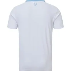 FootJoy Men's Solid Stripe Placket Pique Golf Polo Shirt 23 FootJoy Men's Solid Stripe Placket Pique Golf Polo Shirt -Golf Shop 0074904 footjoy mens solid stripe placket pique golf polo shirt