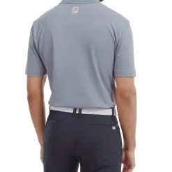 FootJoy Men's Solid Stripe Placket Pique Golf Polo Shirt 27 FootJoy Men's Solid Stripe Placket Pique Golf Polo Shirt -Golf Shop 0074909 footjoy mens solid stripe placket pique golf polo shirt