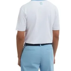 FootJoy Men's Solid Stripe Placket Pique Golf Polo Shirt 28 FootJoy Men's Solid Stripe Placket Pique Golf Polo Shirt -Golf Shop 0074910 footjoy mens solid stripe placket pique golf polo shirt