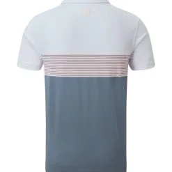 FootJoy Men's Colour Block Pique Golf Polo Shirt -Golf Shop 0075006 footjoy mens colour block pique golf polo shirt