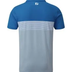 FootJoy Men's Colour Block Pique Golf Polo Shirt -Golf Shop 0075008 footjoy mens colour block pique golf polo shirt