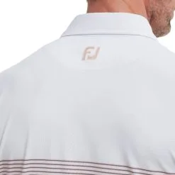 FootJoy Men's Colour Block Pique Golf Polo Shirt -Golf Shop 0075018 footjoy mens colour block pique golf polo shirt
