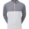 FootJoy Men's Colour Block Chill-Out Golf Midlayer -Golf Shop 0075065 footjoy mens colour block chill out golf midlayer