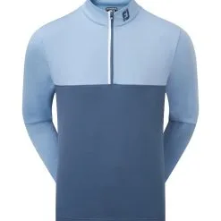 FootJoy Men's Colour Block Chill-Out Golf Midlayer -Golf Shop 0075066 footjoy mens colour block chill out golf midlayer
