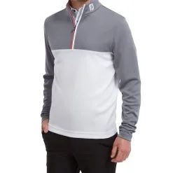 FootJoy Men's Colour Block Chill-Out Golf Midlayer -Golf Shop 0075073 footjoy mens colour block chill out golf midlayer
