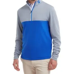 FootJoy Men's Colour Block Chill-Out Golf Midlayer -Golf Shop 0075075 footjoy mens colour block chill out golf midlayer