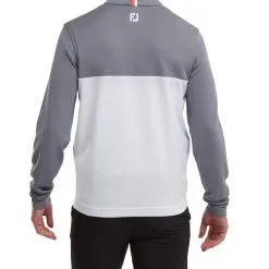 FootJoy Men's Colour Block Chill-Out Golf Midlayer -Golf Shop 0075077 footjoy mens colour block chill out golf midlayer