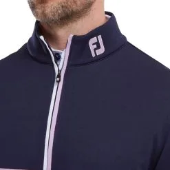 FootJoy Men's Colour Block Chill-Out Golf Midlayer -Golf Shop 0075080 footjoy mens colour block chill out golf midlayer