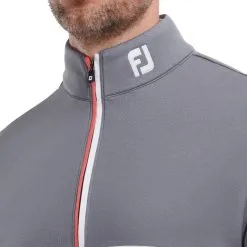 FootJoy Men's Colour Block Chill-Out Golf Midlayer -Golf Shop 0075081 footjoy mens colour block chill out golf midlayer