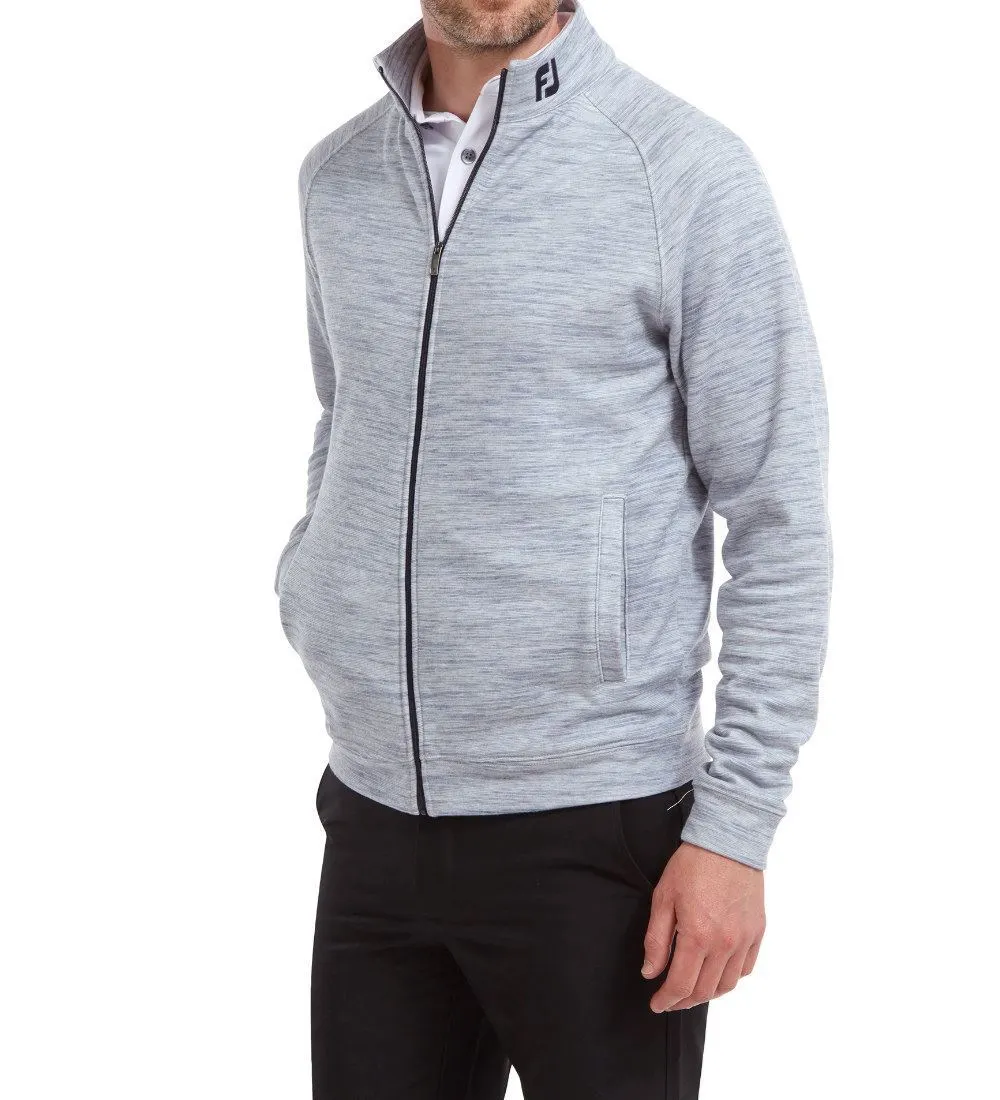 FootJoy Men's Space Dye Full-Zip Golf Midlayer 6 FootJoy Men's Space Dye Full-Zip Golf Midlayer - Image 4