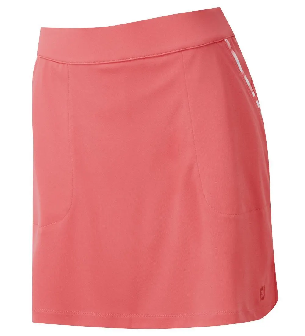 FootJoy Ladies Interlock Watercolour Trim Golf Skort 3 FootJoy Ladies Interlock Watercolour Trim Golf Skort