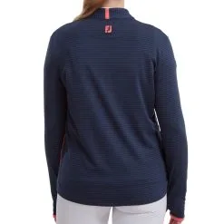 FootJoy Ladies Jersey Tonal Stripe Golf Midlayer -Golf Shop 0075233 footjoy ladies jersey tonal stripe golf midlayer