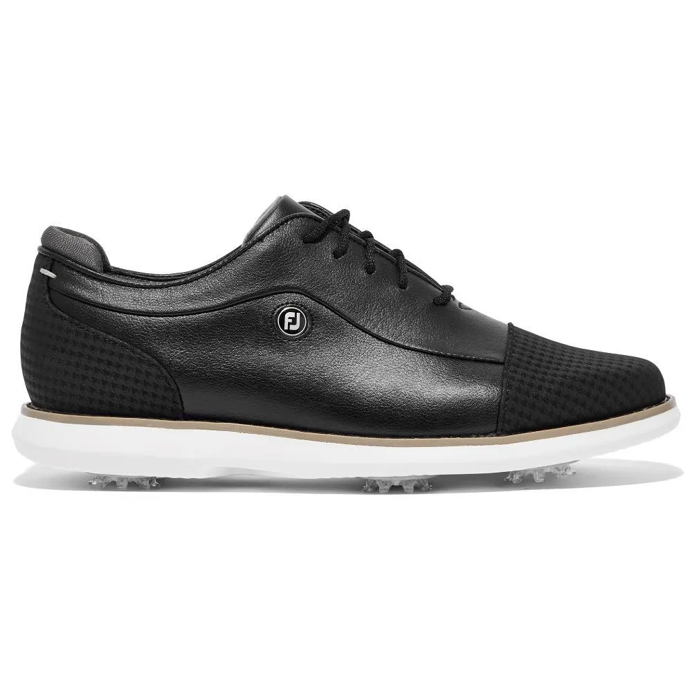 FootJoy Ladies Traditions Shield Tip Golf Shoes 3 FootJoy Ladies Traditions Shield Tip Golf Shoes