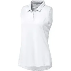 Adidas Ladies Primeblue Sleeveless Golf Polo Shirt -Golf Shop 0076798 adidas ladies primeblue sleeveless golf polo shirt