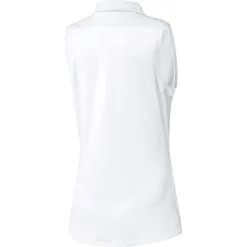 Adidas Ladies Primeblue Sleeveless Golf Polo Shirt -Golf Shop 0076800 adidas ladies primeblue sleeveless golf polo shirt