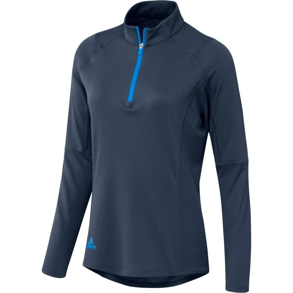 Adidas Ladies HEAT.RDY 1/4-Zip Golf Pullover 3 Adidas Ladies HEAT.RDY 1/4-Zip Golf Pullover