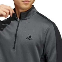 Adidas Men's Colour Block 1/4-Zip Golf Pullover -Golf Shop 0076932 adidas mens colour block 14 zip golf pullover