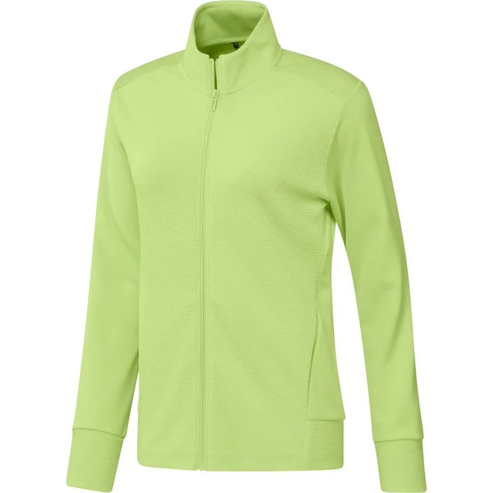 Adidas Ladies Textured Full Zip Golf Jacket 5 Adidas Ladies Textured Full Zip Golf Jacket - Image 3