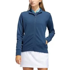 Adidas Ladies Textured Full Zip Golf Jacket 21 Adidas Ladies Textured Full Zip Golf Jacket -Golf Shop 0076946 adidas ladies textured full zip golf jacket