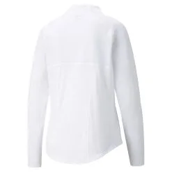 Puma Ladies Shine 1/4-Zip Golf Midlayer 11 Puma Ladies Shine 1/4-Zip Golf Midlayer -Golf Shop 0077470 puma ladies shine 14 zip golf midlayer