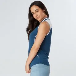 Swing Out Sister Golf Swing Out Sister Ladies Esme Sleeveless Golf Polo Shirt -Golf Shop 0077945 swing out sister ladies esme sleeveless golf polo shirt