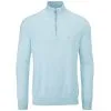 Oscar Jacobson Men's Waldorf Pin 1/2-Zip Golf Sweater -Golf Shop 0078107 oscar jacobson mens waldorf pin 12 zip golf sweater
