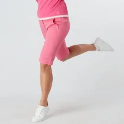 Swing Out Sister Golf Swing Out Sister Ladies Fleur Pink Glo Drifit Golf Shorts -Golf Shop 0078195 swing out sister ladies fleur pink glo drifit golf shorts