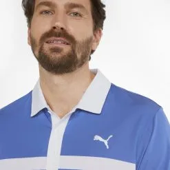 Puma Men's Cloudspun MATTR One Way Golf Polo Shirt -Golf Shop 0078296 puma mens cloudspun mattr one way golf polo shirt