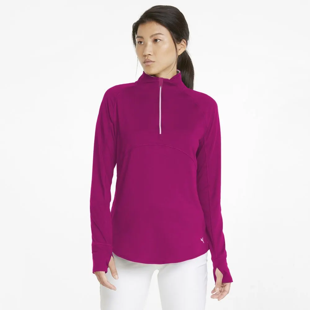 Puma Ladies Gamer 1/4-Zip Golf Midlayer 5 Puma Ladies Gamer 1/4-Zip Golf Midlayer - Image 3