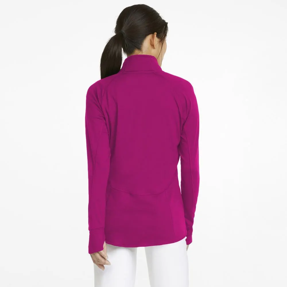 Puma Ladies Gamer 1/4-Zip Golf Midlayer 8 Puma Ladies Gamer 1/4-Zip Golf Midlayer - Image 6