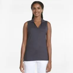 Golf Shop 5 Golf Shop -Golf Shop 0078315 puma ladies cloudspun coast sleeveless golf polo shirt