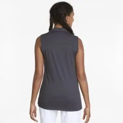 Puma Ladies Cloudspun Coast Sleeveless Golf Polo Shirt -Golf Shop 0078316 puma ladies cloudspun coast sleeveless golf polo shirt