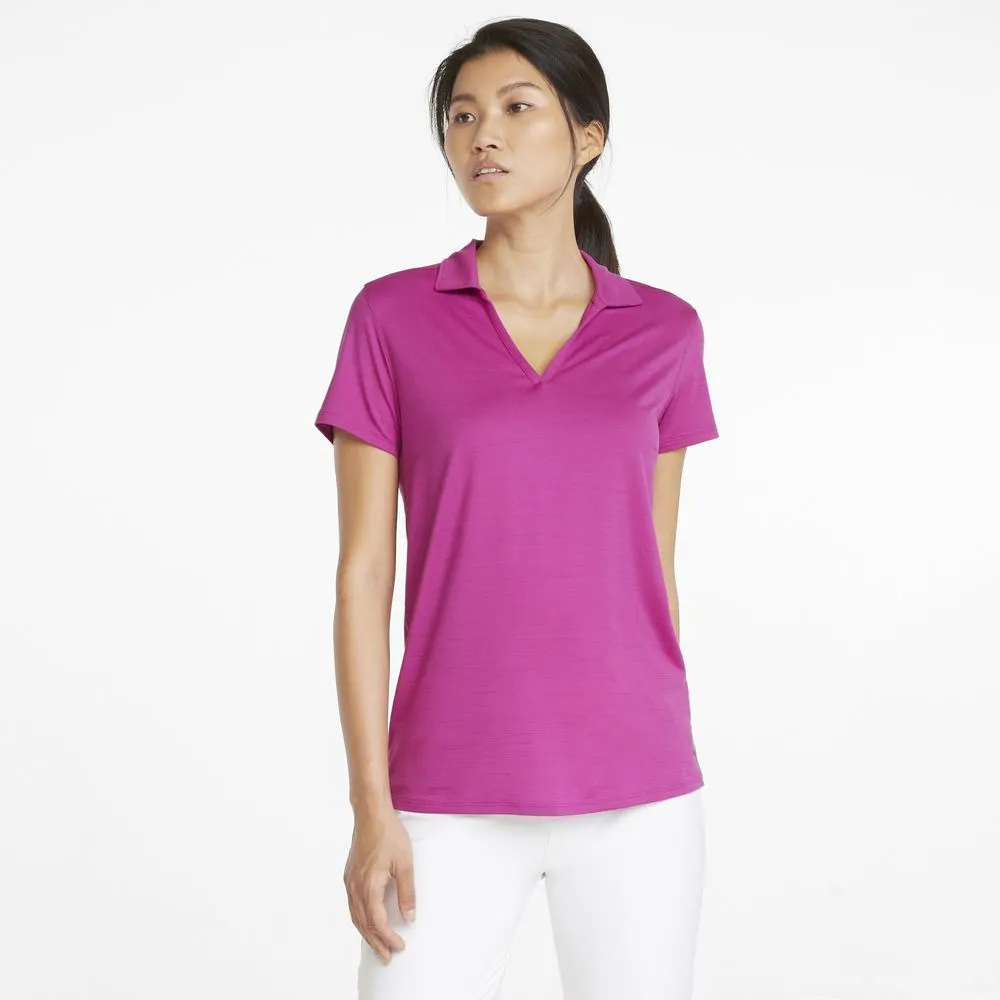 Puma Ladies Cloudspun Coast Golf Polo Shirt 4 Puma Ladies Cloudspun Coast Golf Polo Shirt - Image 2