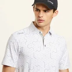 PING Apparel PING Men's Geo Golf Polo Shirt -Golf Shop 0078810 ping mens geo golf polo shirt
