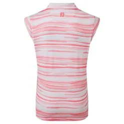 FootJoy Ladies Watercolour Lisle Golf Polo Shirt -Golf Shop 0078878 footjoy ladies watercolour lisle golf polo shirt