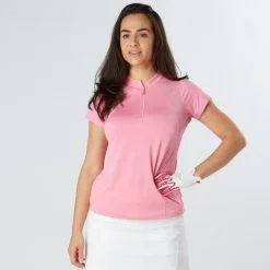Swing Out Sister Golf Swing Out Sister Ladies Simone Cap Sleeve Golf Polo Shirt -Golf Shop 0079702 swing out sister ladies simone cap sleeve golf polo shirt
