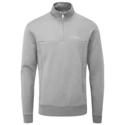 Oscar Jacobson Men's Hawkes Tour II 1/4-Zip Golf Sweater