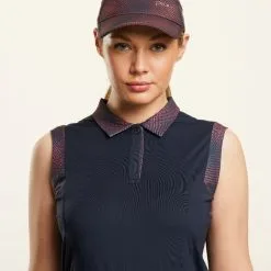 PING Apparel PING Ladies Evie Sleeveless Golf Polo Shirt -Golf Shop 0080195 ping ladies evie sleeveless golf polo shirt