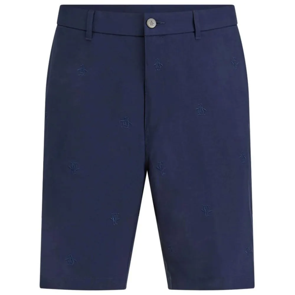 Original Penguin Men's Allover Pete Embroidered Golf Shorts 4 Original Penguin Men's Allover Pete Embroidered Golf Shorts - Image 2